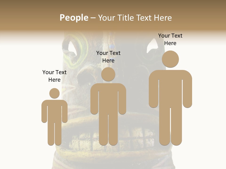 Art Red Costume PowerPoint Template