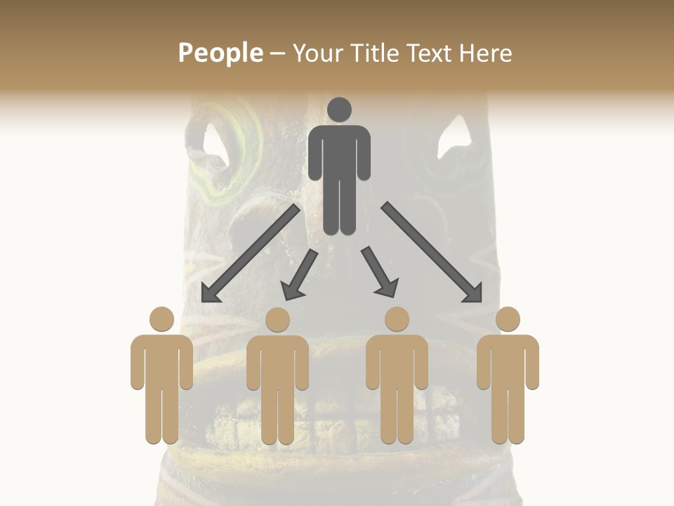 Art Red Costume PowerPoint Template