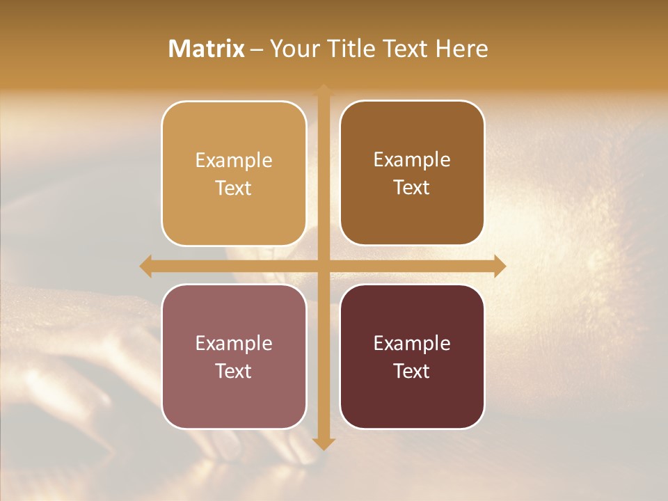Eyes Head Cosmic PowerPoint Template