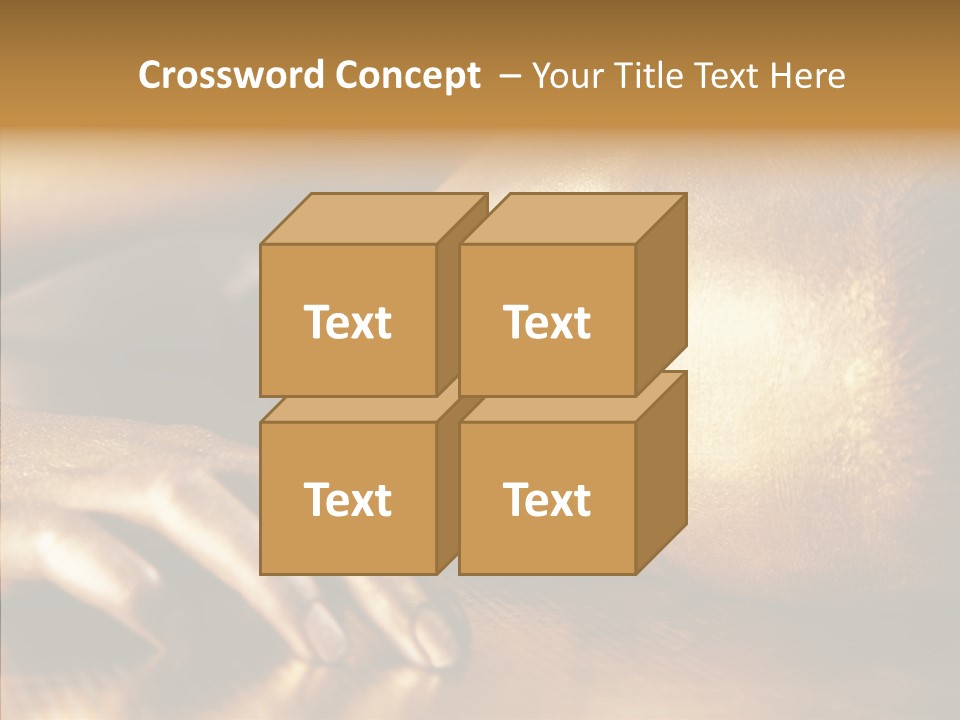 Eyes Head Cosmic PowerPoint Template