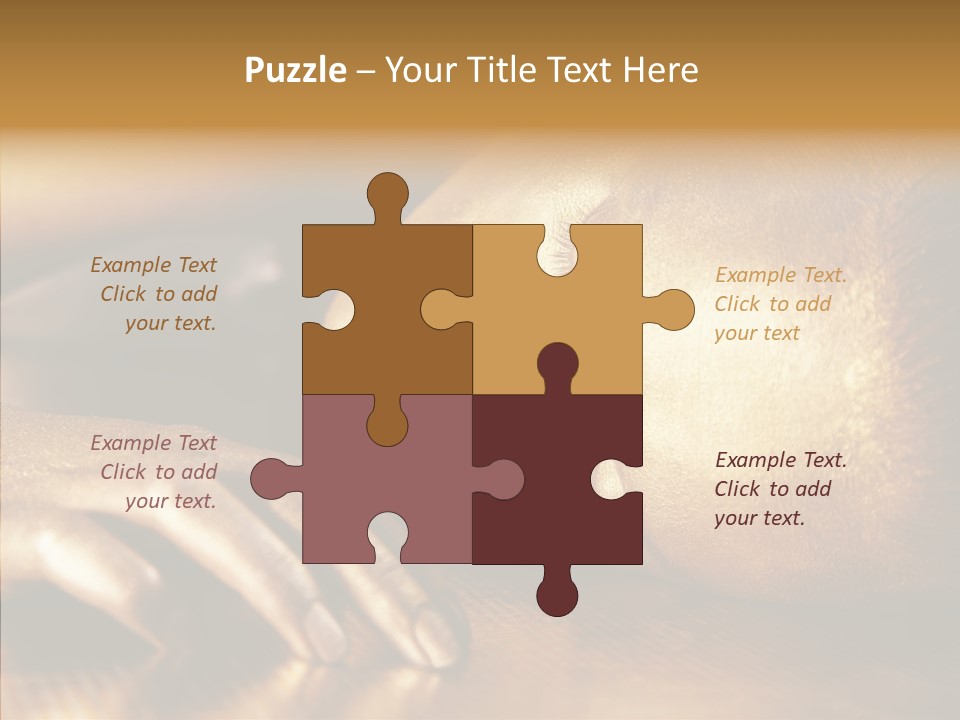 Eyes Head Cosmic PowerPoint Template