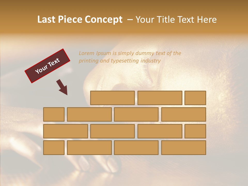 Eyes Head Cosmic PowerPoint Template