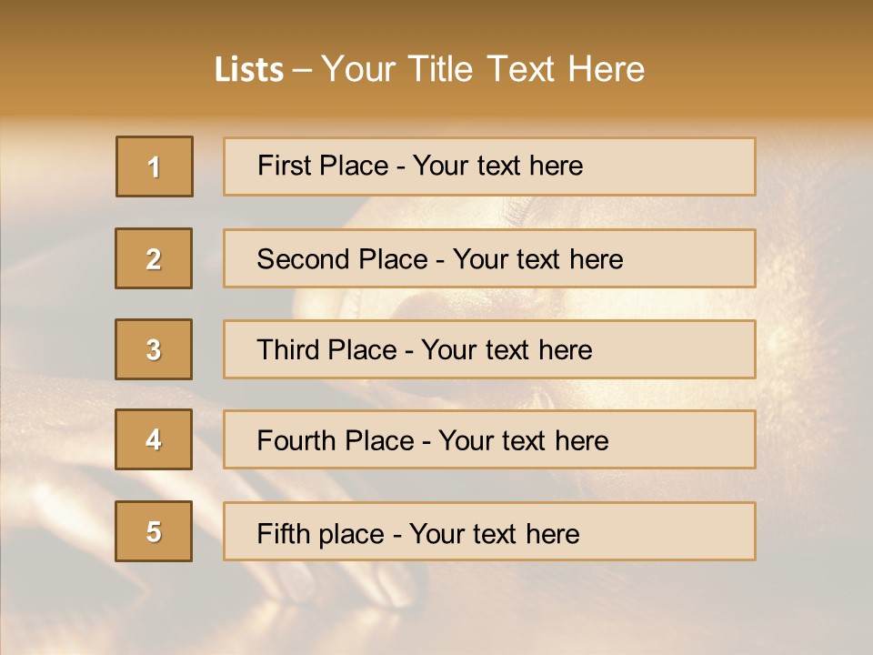 Eyes Head Cosmic PowerPoint Template
