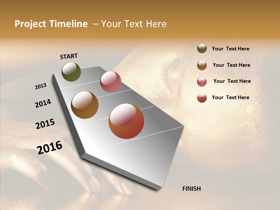 Eyes Head Cosmic PowerPoint Template