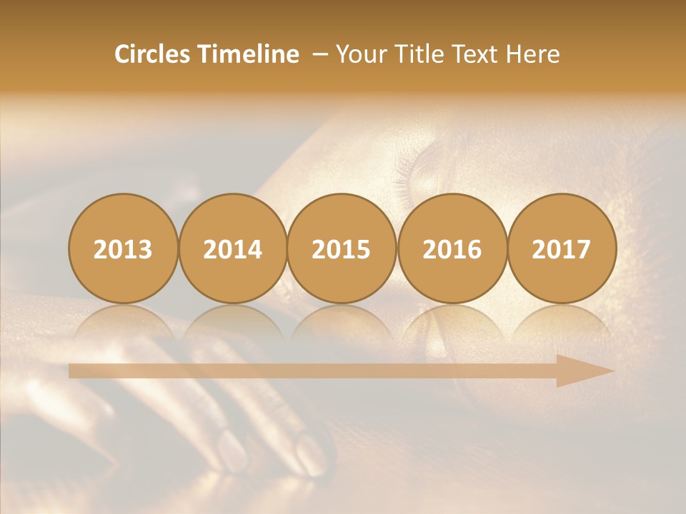 Eyes Head Cosmic PowerPoint Template