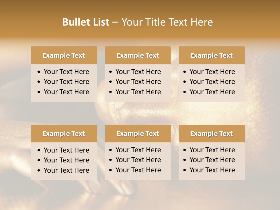Eyes Head Cosmic PowerPoint Template