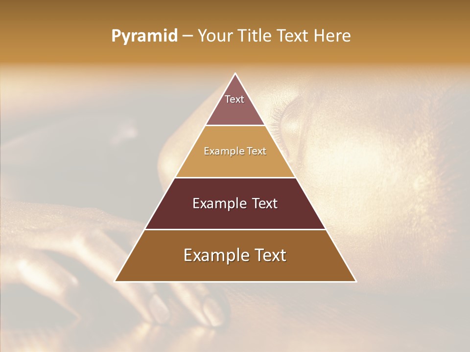 Eyes Head Cosmic PowerPoint Template