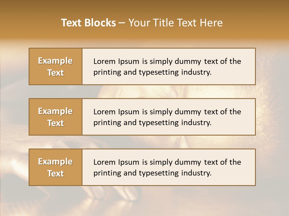 Eyes Head Cosmic PowerPoint Template