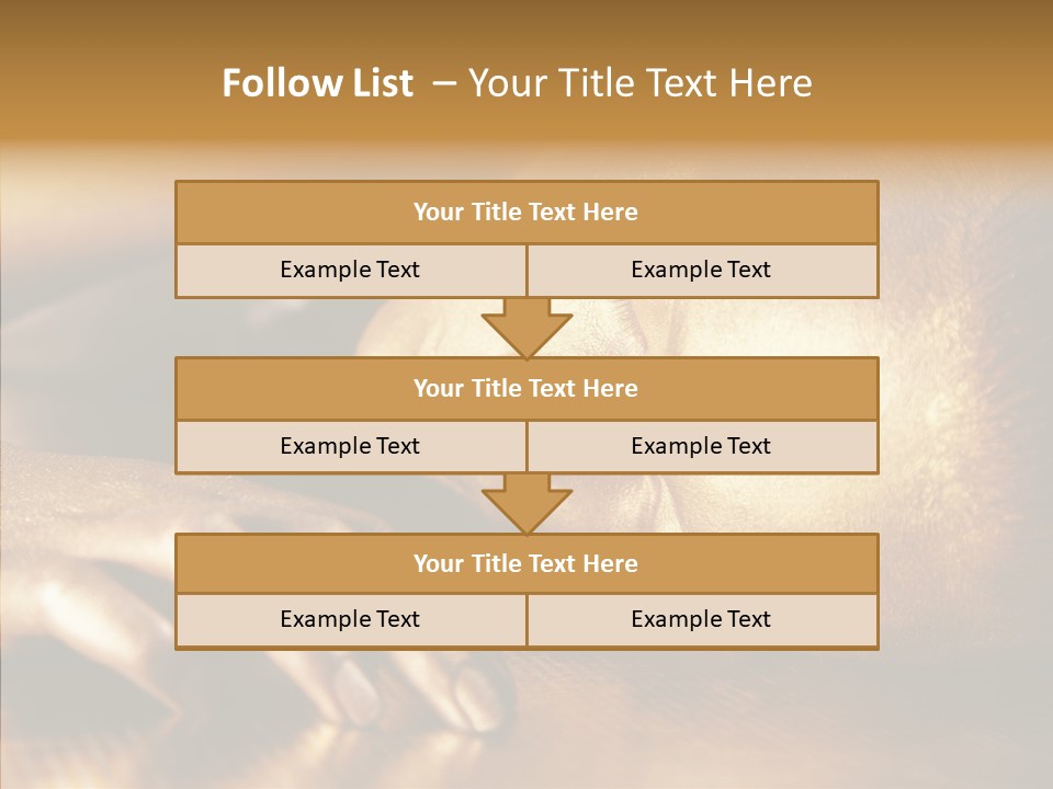 Eyes Head Cosmic PowerPoint Template