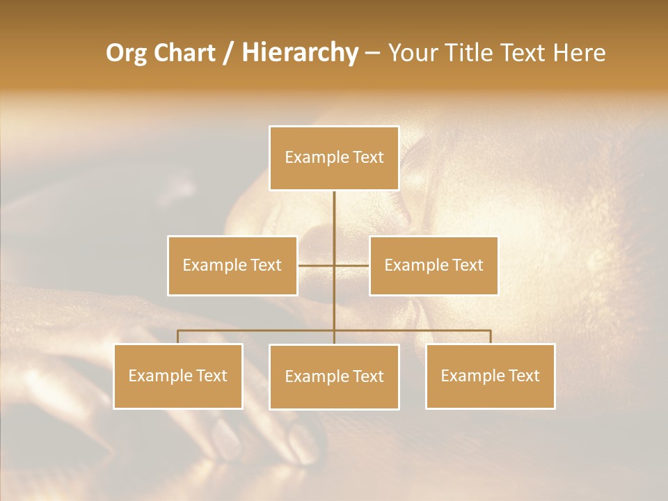 Eyes Head Cosmic PowerPoint Template