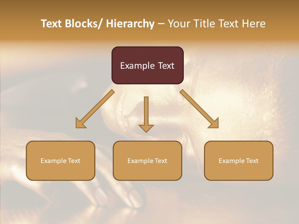 Eyes Head Cosmic PowerPoint Template