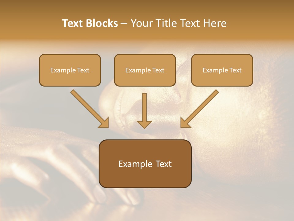 Eyes Head Cosmic PowerPoint Template