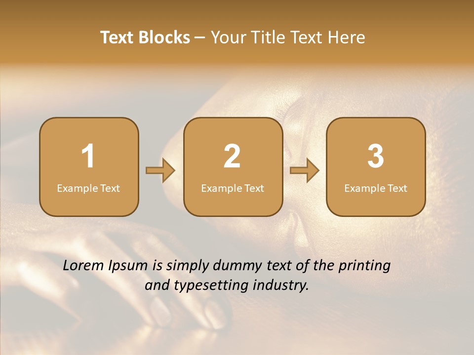 Eyes Head Cosmic PowerPoint Template