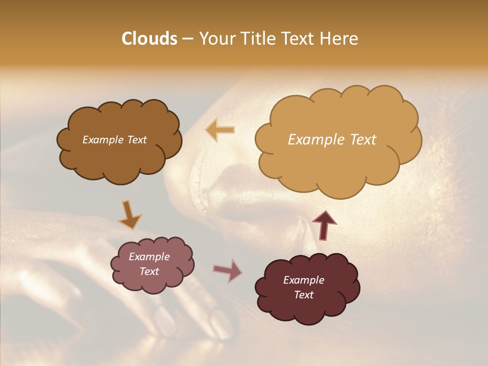 Eyes Head Cosmic PowerPoint Template