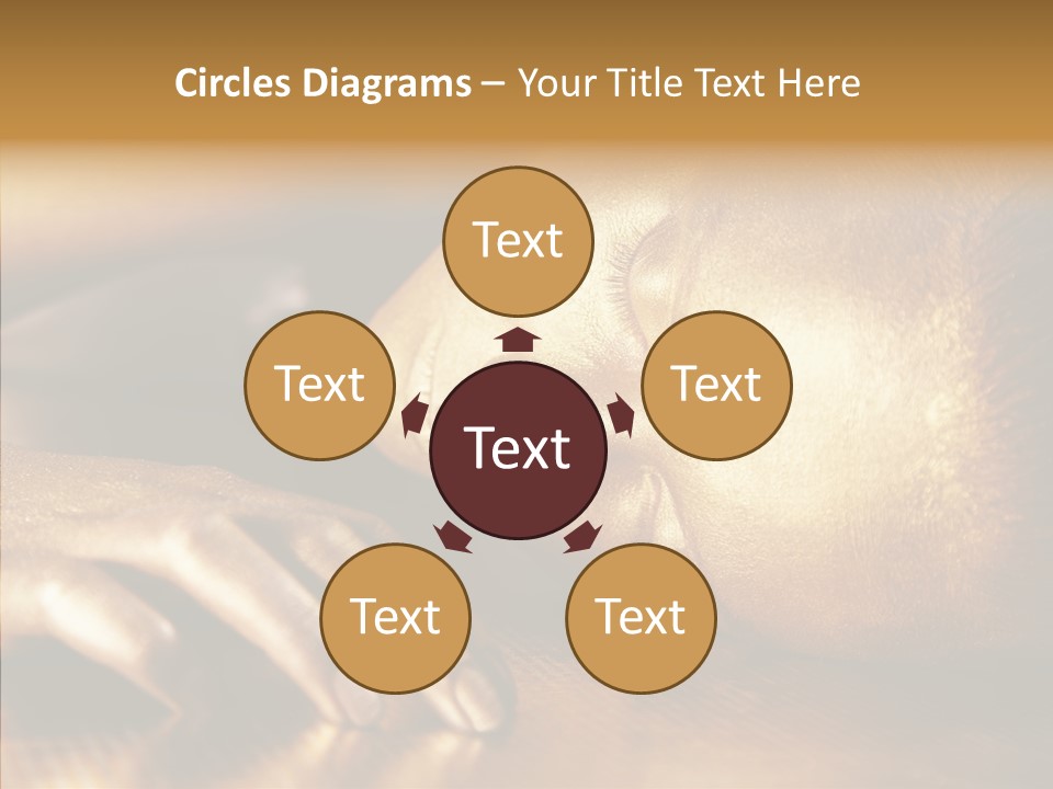 Eyes Head Cosmic PowerPoint Template