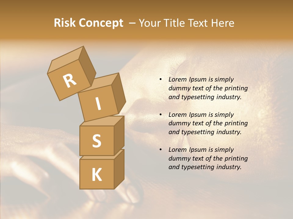 Eyes Head Cosmic PowerPoint Template