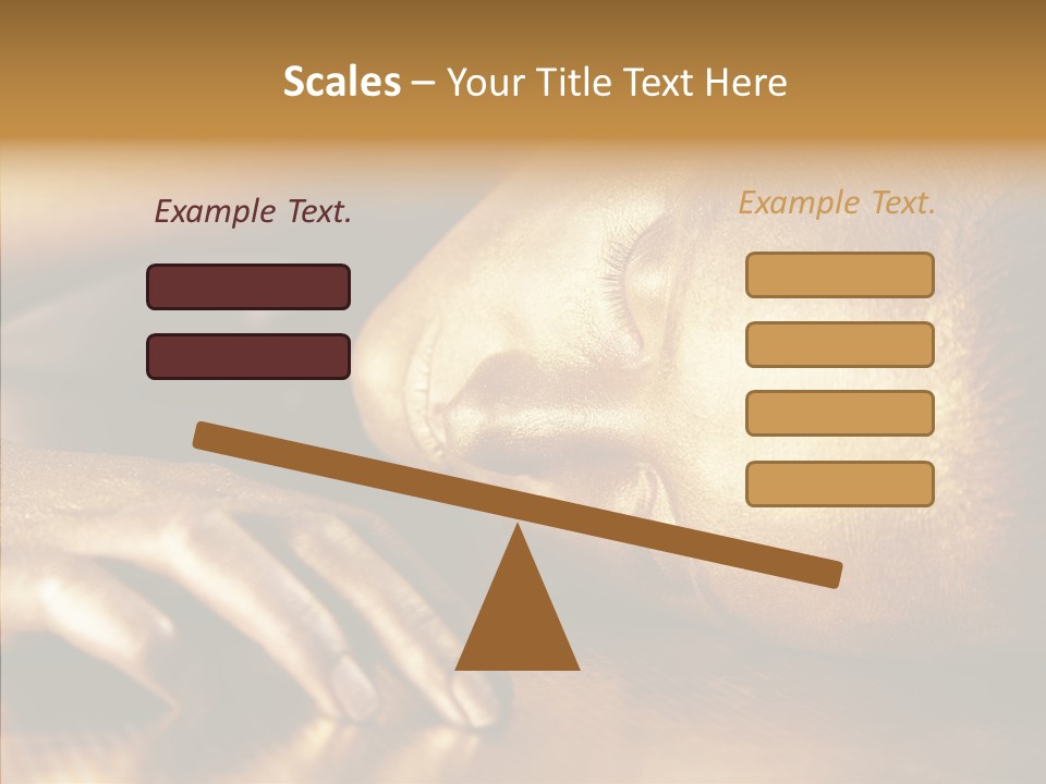 Eyes Head Cosmic PowerPoint Template