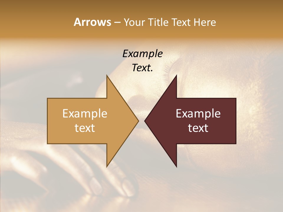 Eyes Head Cosmic PowerPoint Template