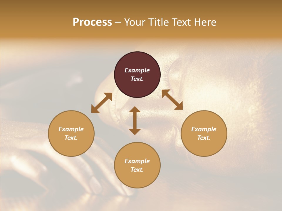Eyes Head Cosmic PowerPoint Template