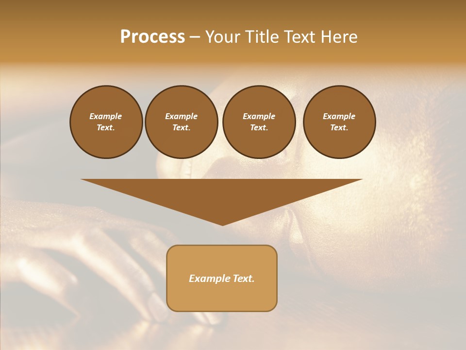 Eyes Head Cosmic PowerPoint Template