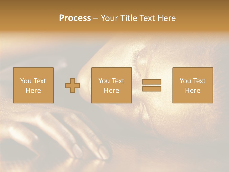 Eyes Head Cosmic PowerPoint Template