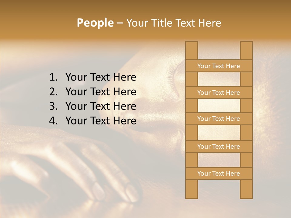 Eyes Head Cosmic PowerPoint Template