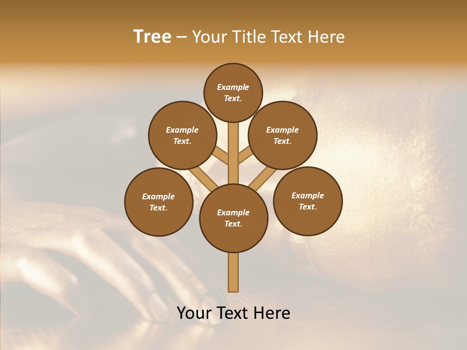 Eyes Head Cosmic PowerPoint Template