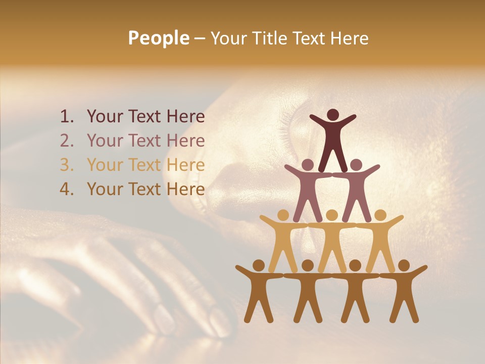 Eyes Head Cosmic PowerPoint Template