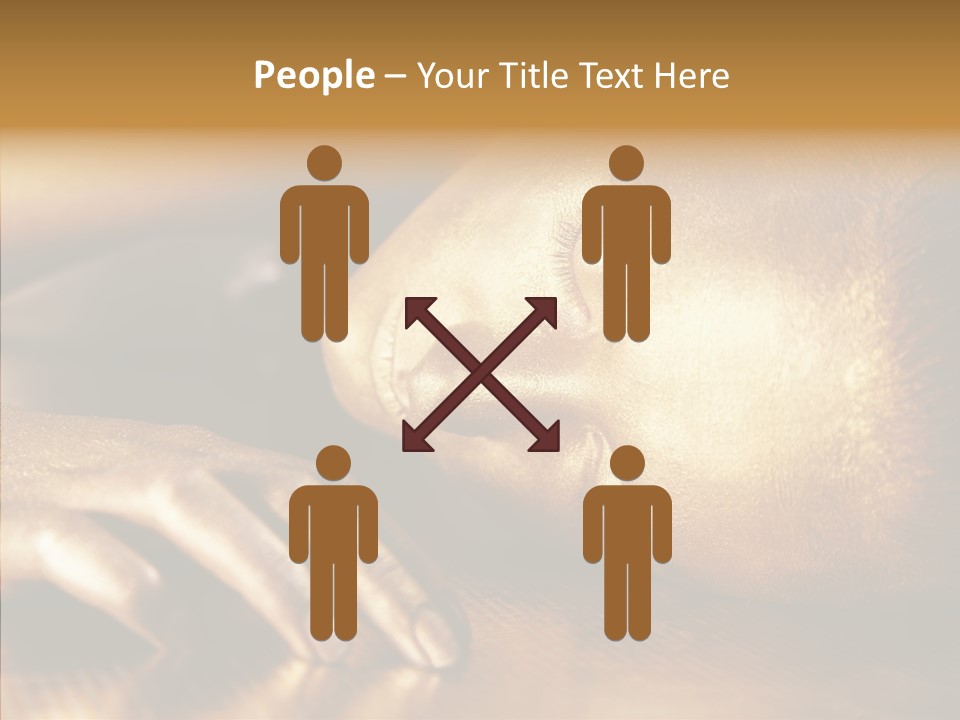 Eyes Head Cosmic PowerPoint Template