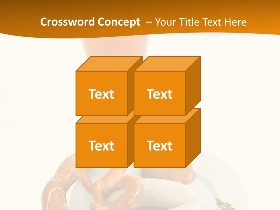 Fat Background Food PowerPoint Template