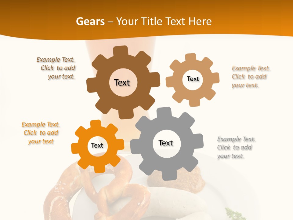 Fat Background Food PowerPoint Template