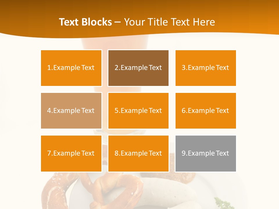 Fat Background Food PowerPoint Template