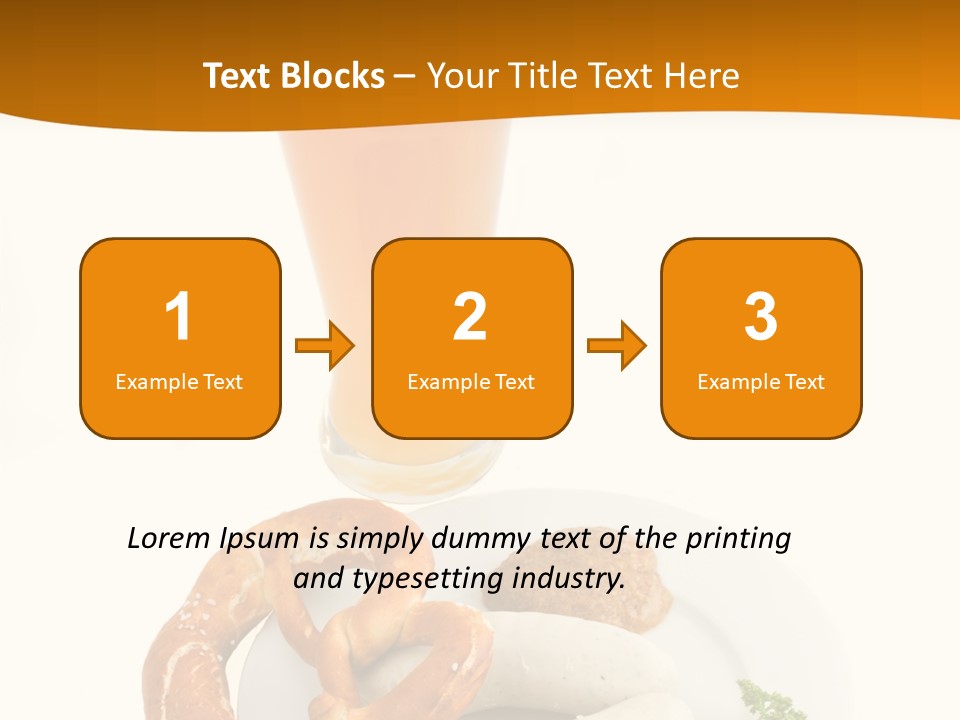 Fat Background Food PowerPoint Template
