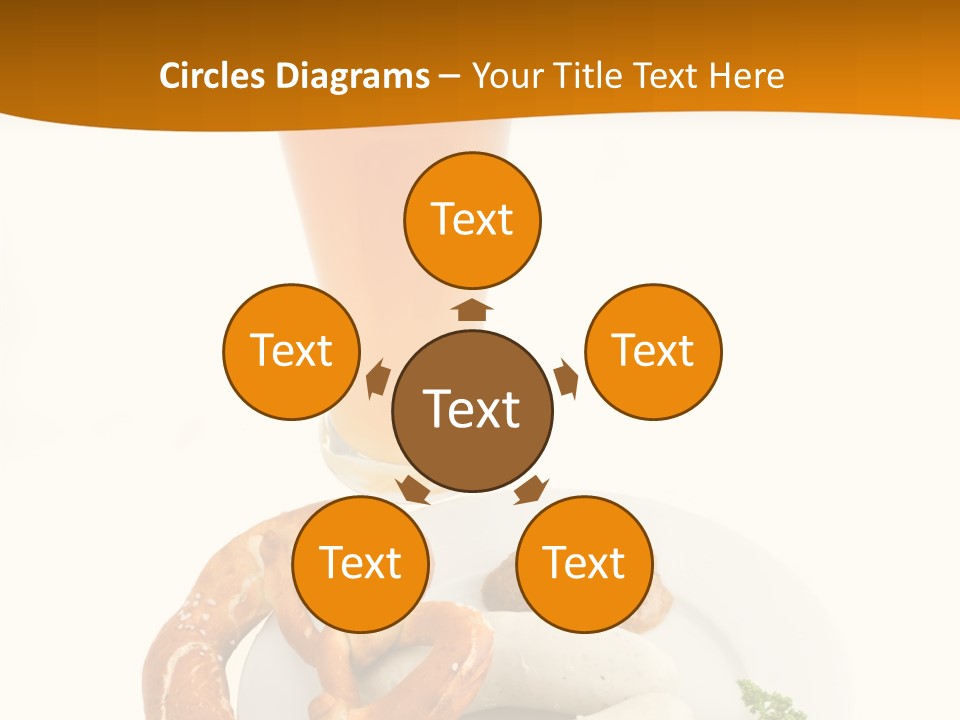 Fat Background Food PowerPoint Template