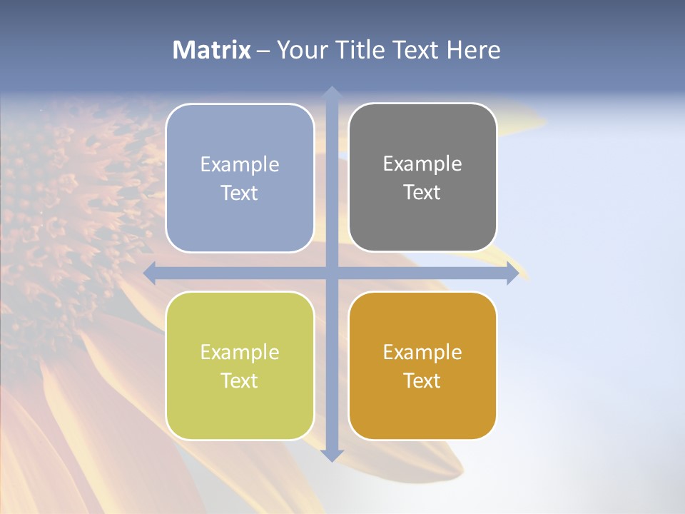 Garden Macro Flora PowerPoint Template
