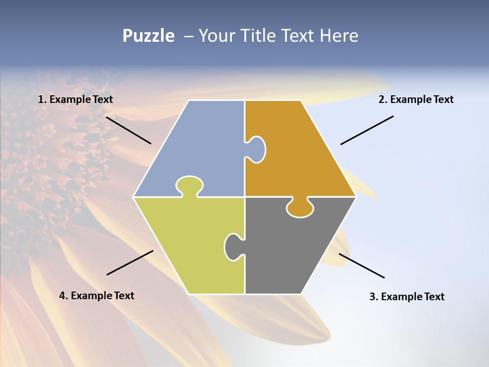 Garden Macro Flora PowerPoint Template