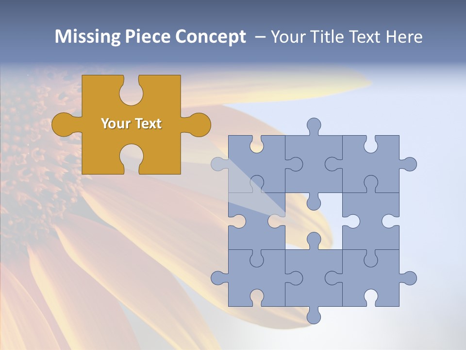 Garden Macro Flora PowerPoint Template