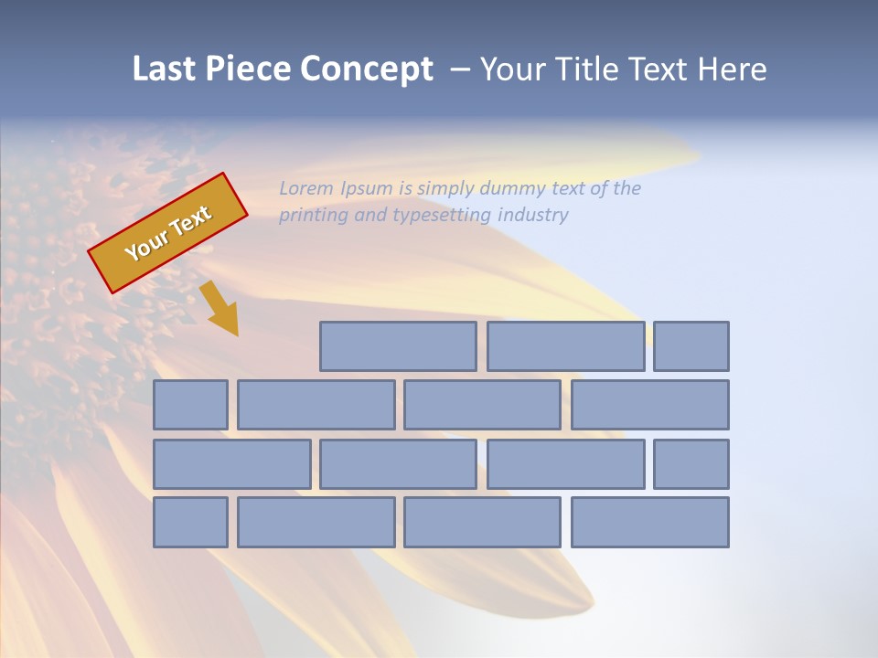 Garden Macro Flora PowerPoint Template