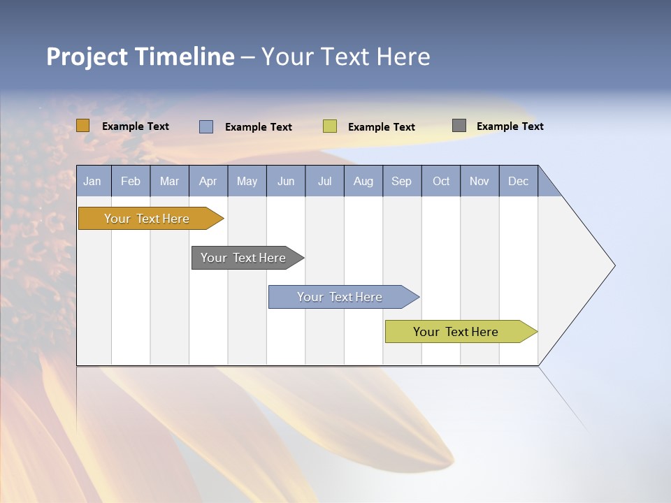 Garden Macro Flora PowerPoint Template