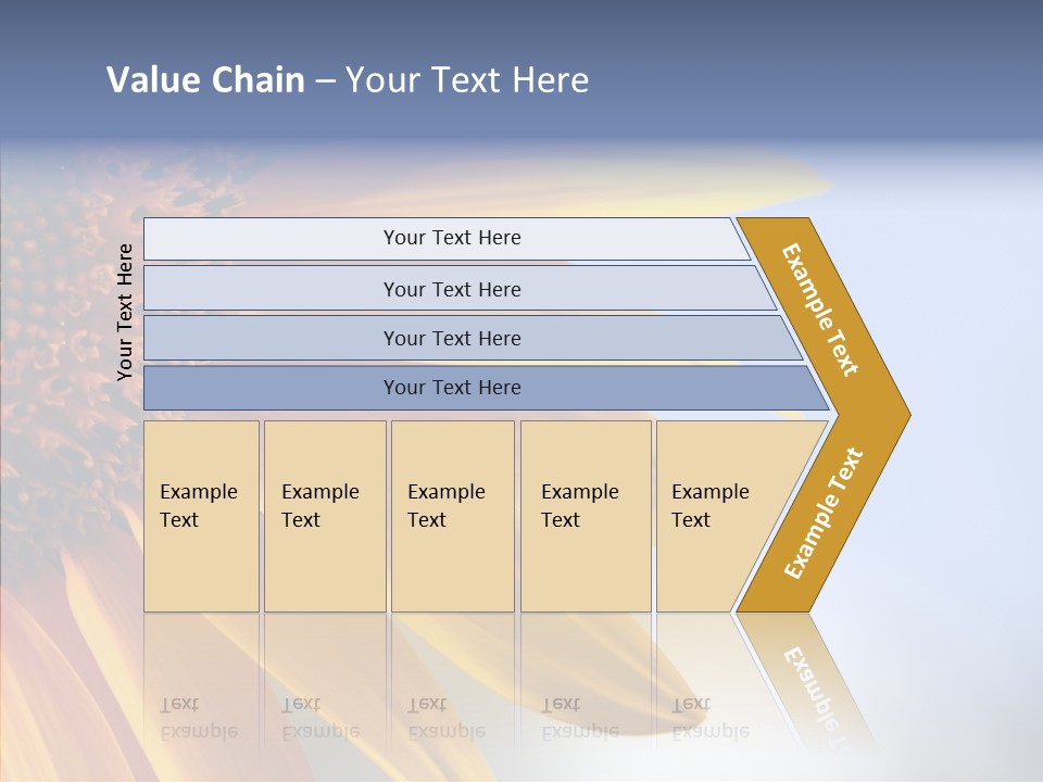Garden Macro Flora PowerPoint Template
