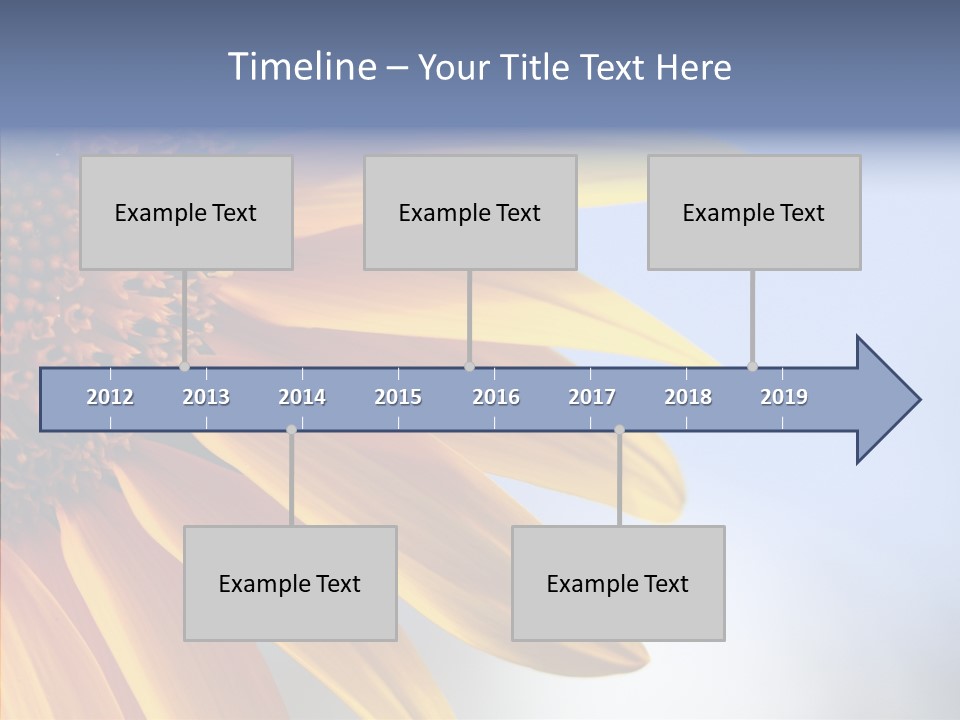 Garden Macro Flora PowerPoint Template
