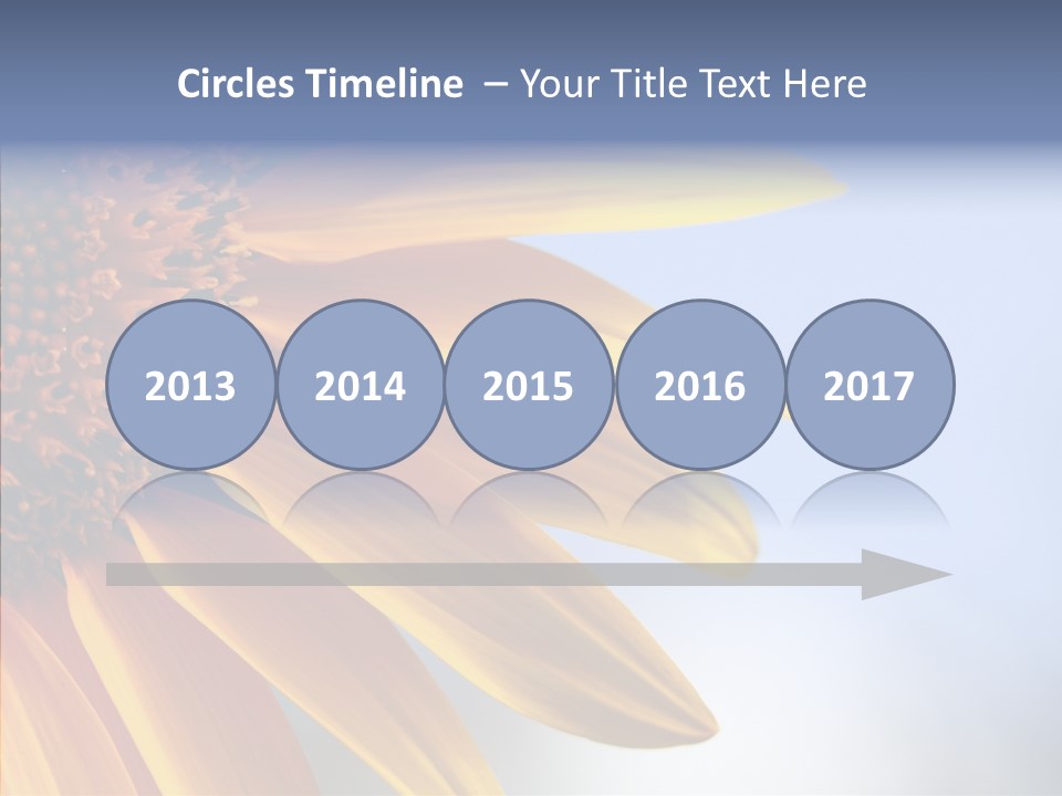 Garden Macro Flora PowerPoint Template