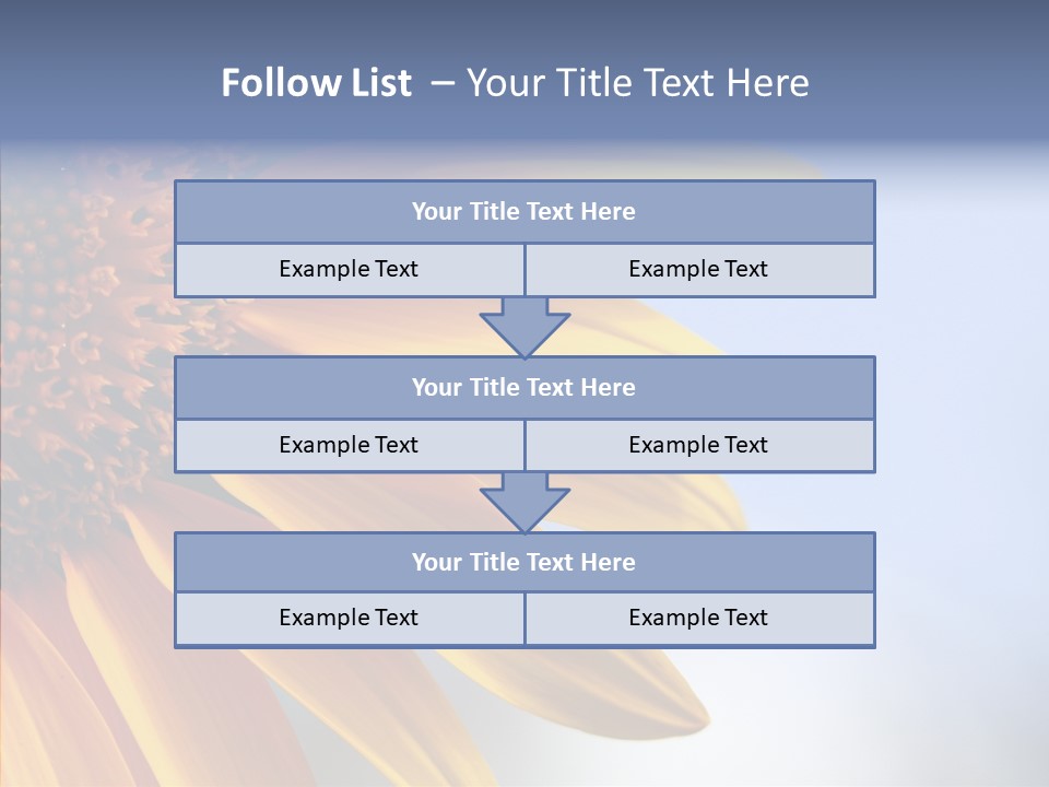 Garden Macro Flora PowerPoint Template