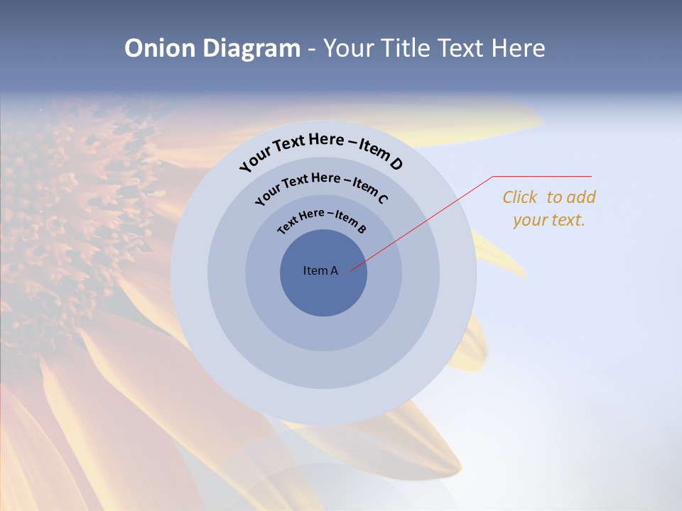 Garden Macro Flora PowerPoint Template