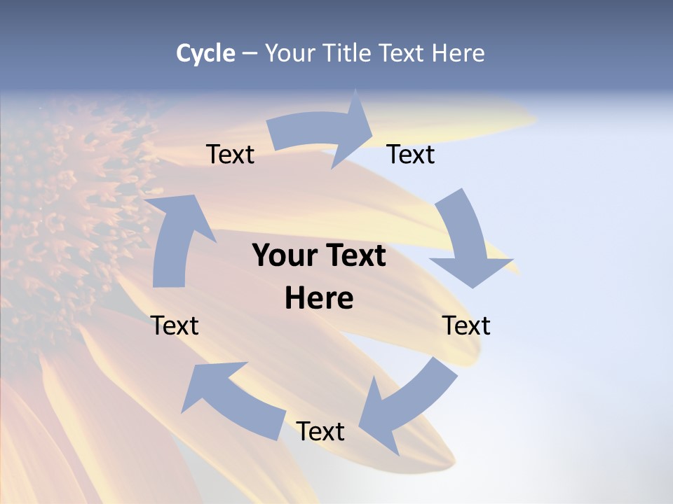 Garden Macro Flora PowerPoint Template