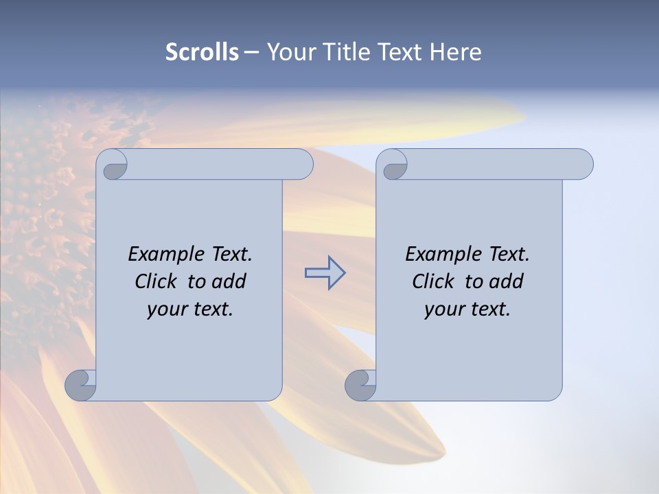 Garden Macro Flora PowerPoint Template