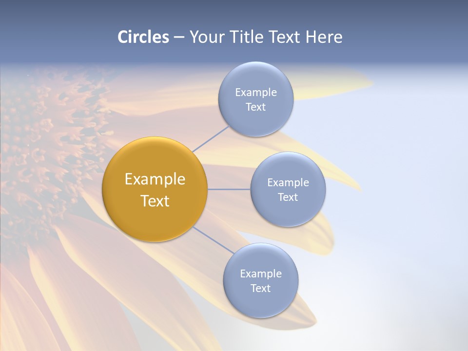 Garden Macro Flora PowerPoint Template