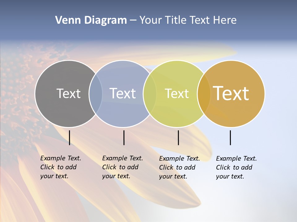 Garden Macro Flora PowerPoint Template