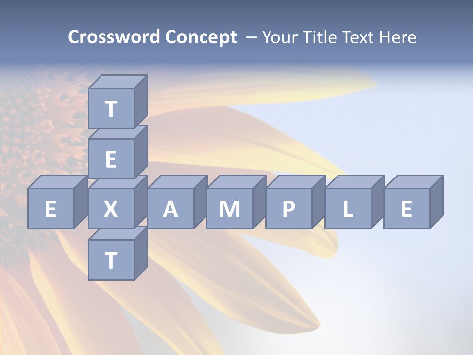 Garden Macro Flora PowerPoint Template