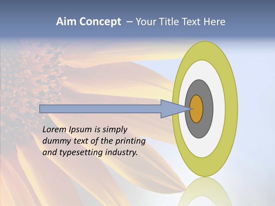 Garden Macro Flora PowerPoint Template